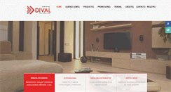 Desktop Screenshot of dival.mx